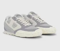 S-Pagodha-Gesteppte Wildleder-Sneaker - Sneakers - Herren - Grau