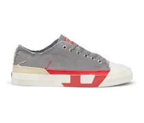 S-D-Verse-Canvas-Sneakers mit Schmutz-Effekt - Sneakers - Herren - Grau