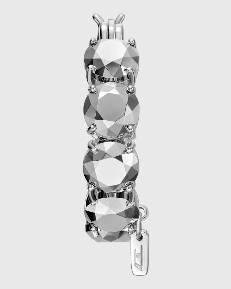 Diesel Ohrring aus Sterlingsilber - Ohrringe - Unisex - Silber Silber