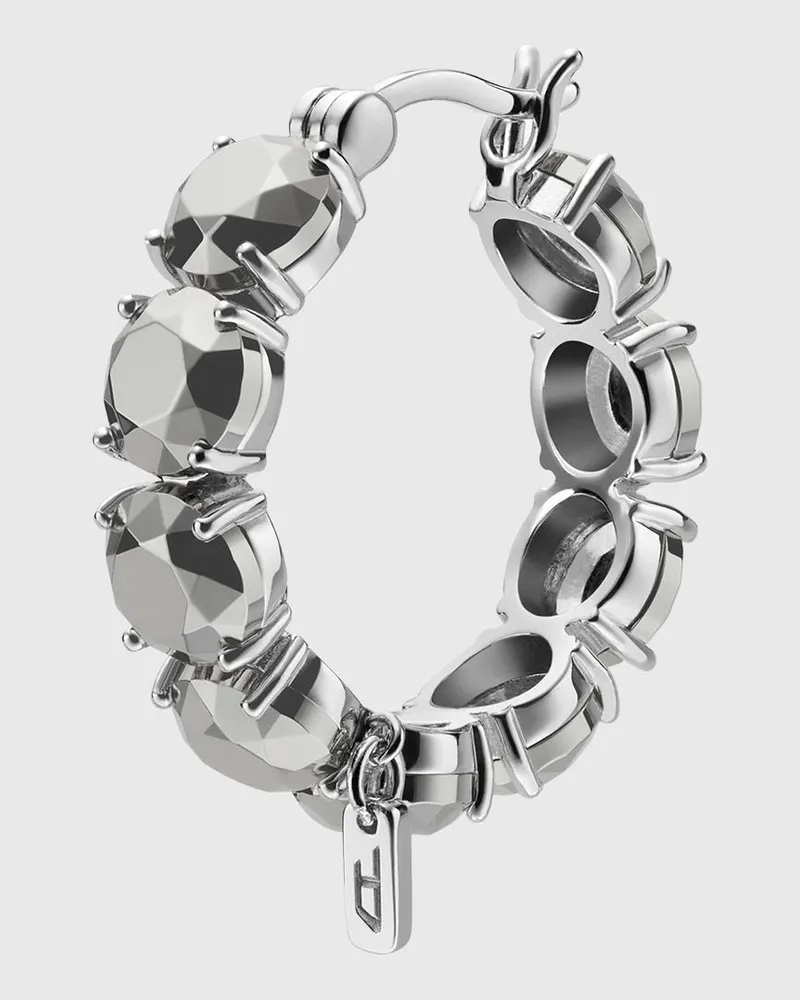 Diesel Ohrring aus Sterlingsilber - Ohrringe - Unisex - Silber Silber