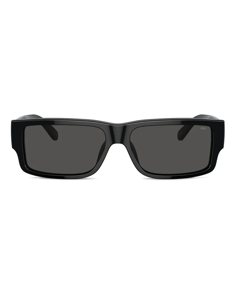 Diesel Rechteckiges Modell Brille - Sonnenbrille - Herren - Grau Grau