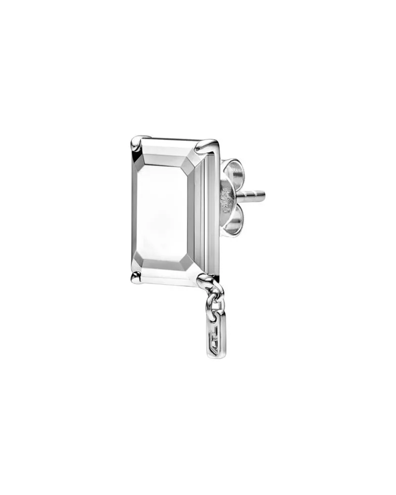 Diesel Ohrstecker aus Sterlingsilber - Ohrringe - Unisex - Silber Silber