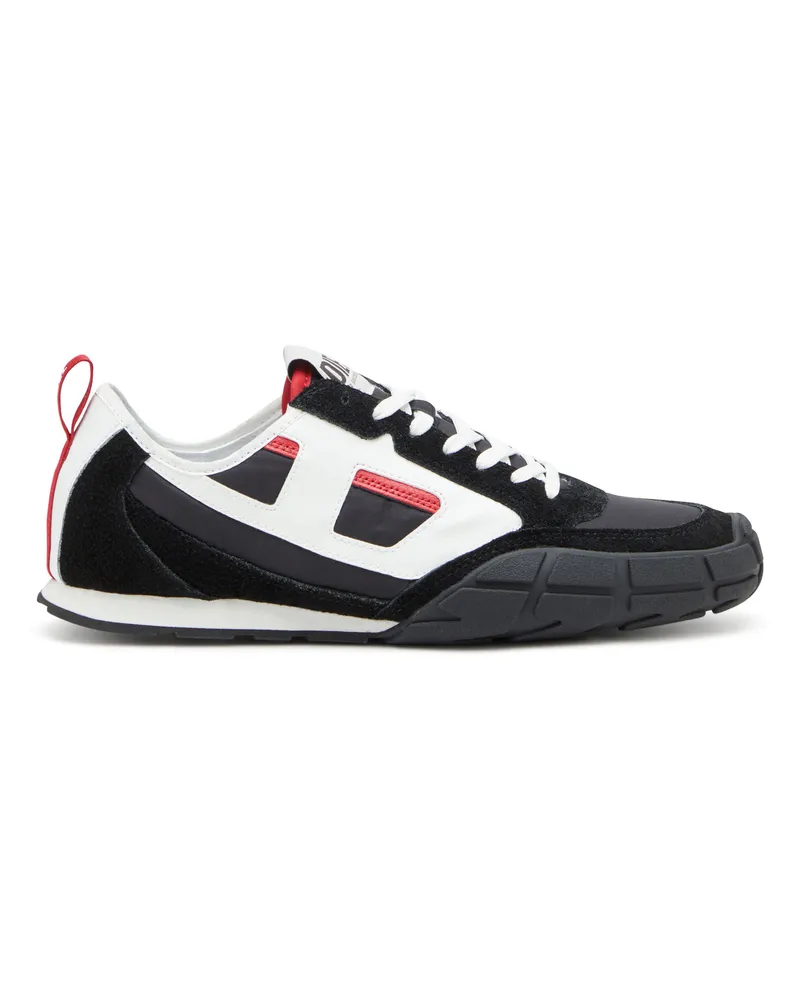 Diesel S-Pagodha-Sneakers aus Leder, Wildleder und Ripstop - Sneakers - Herren - Bunt Bunt