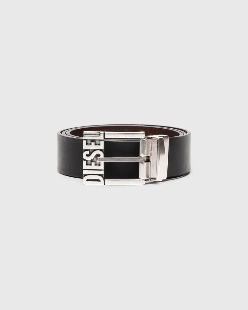 Diesel 3.4cm Gürtel aus Leder zum Wenden - Gürtel - Herren - Bunt Bunt