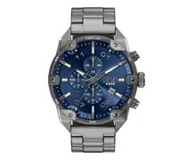 Spiked Uhr aus Edelstahl in Gunmetal-Optik - Uhren - Herren - Grau