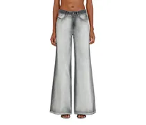 Flare Jeans Regular Waist 1978 D-Akemi,, Reißverschluss