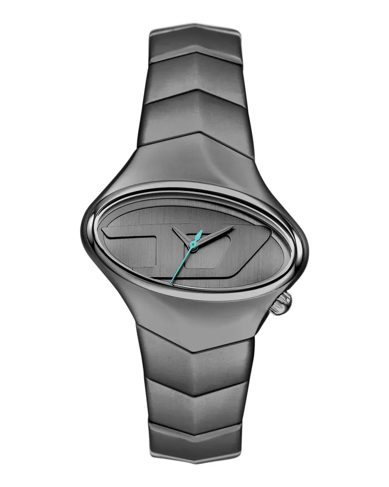 Diesel D-Rush Armbanduhr aus Edelstahl in Gunmetal - Uhren - Herren - Grau Grau