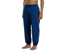 Sweathose aus aufgerauter Baumwollmischung - Hosen - Herren - Blau