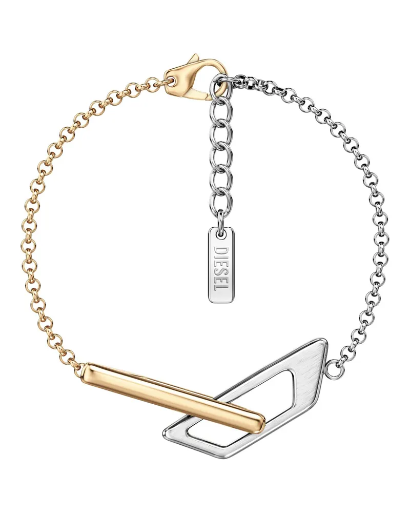 Diesel Armband aus Edelstahl - Armbänder - Unisex - Silber Silber