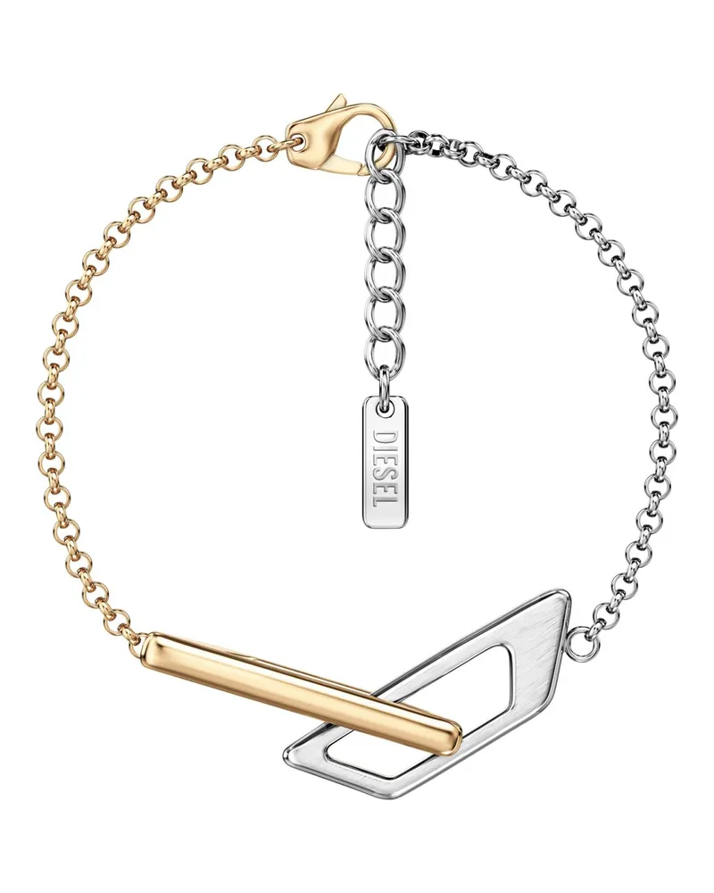 Diesel Armband aus Edelstahl - Armbänder - Unisex - Silber Silber