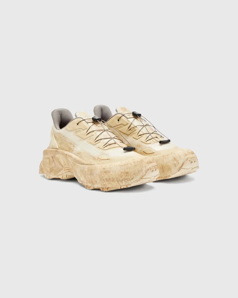 Diesel D-Cage-Distressed Chunky-Sneaker aus Ripstop - Sneakers - Herren - Beige Beige
