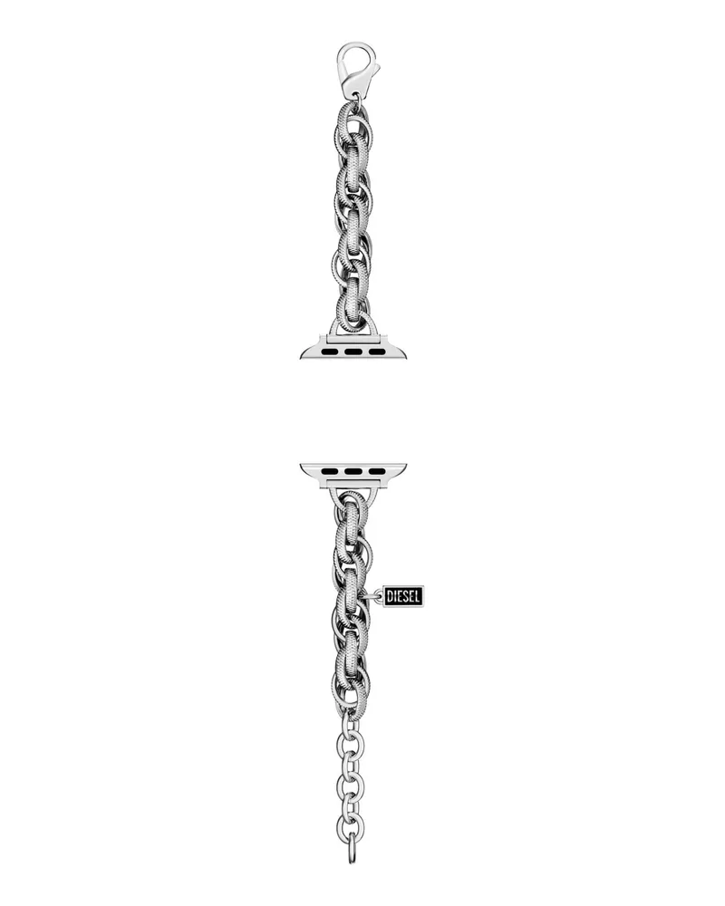 Diesel Edelstahl-Armband für apple watch, 38-49mm - Uhrenarmbänder - Herren - Silber Silber