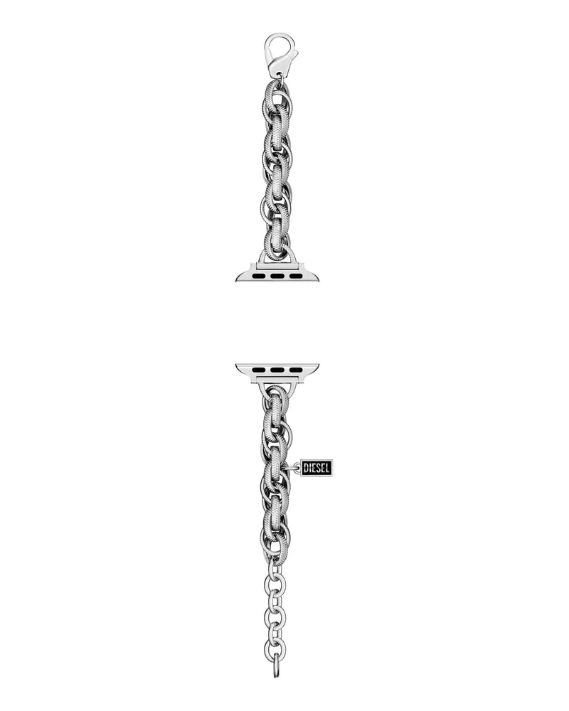 Diesel Edelstahl-Armband für apple watch, 38-49mm - Uhrenarmbänder - Herren - Silber Silber