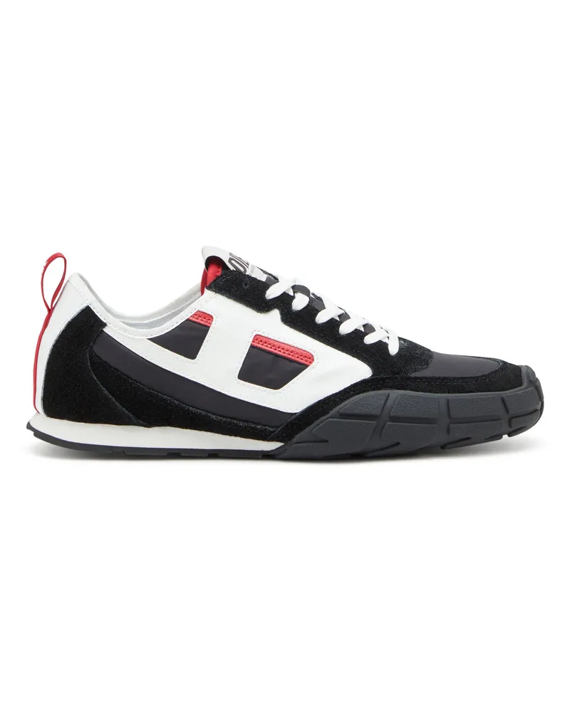 Diesel S-Pagodha-Sneakers aus Leder, Wildleder und Ripstop - Sneakers - Herren - Bunt Bunt