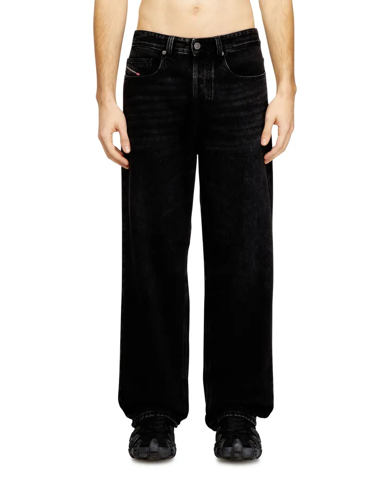 Diesel Relaxed Jeans - 2001 D-Macro - Jeans - Herren - Schwarz Schwarz