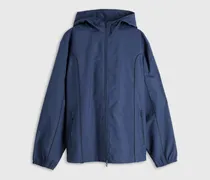 Windbreaker mit Kontrastpaspeln - Jacken - Herren - Blau