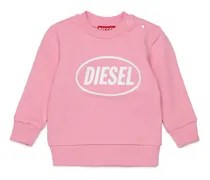 Sweatshirt mit Logoprint - Sweatshirts - Unisex - Rosa