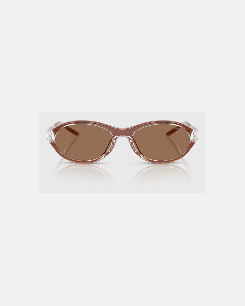 Diesel Ovale Sonnenbrille - Sonnenbrille - Unisex - Braun Braun