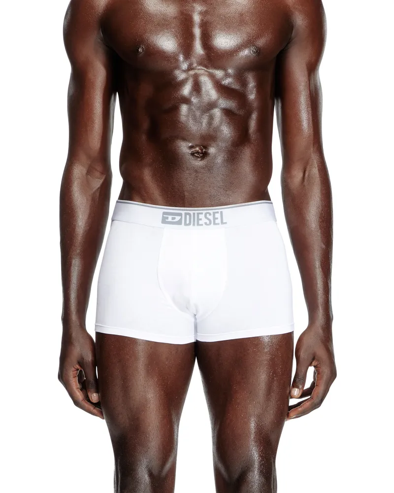 Diesel Einfarbige Retropants im Dreierpack - Boxershorts - Herren - Weiss Weiss
