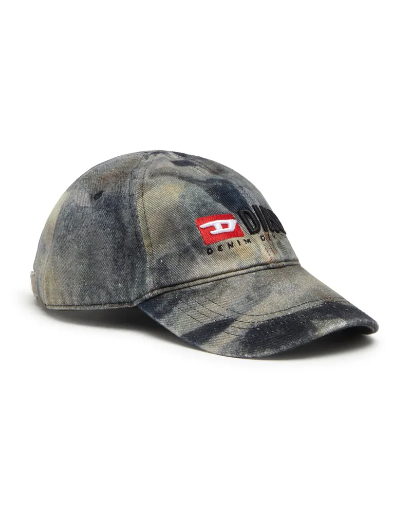 Diesel Baseballkappe mit komplettem Camouflage-Print - Hüte - Herren - Bunt Bunt