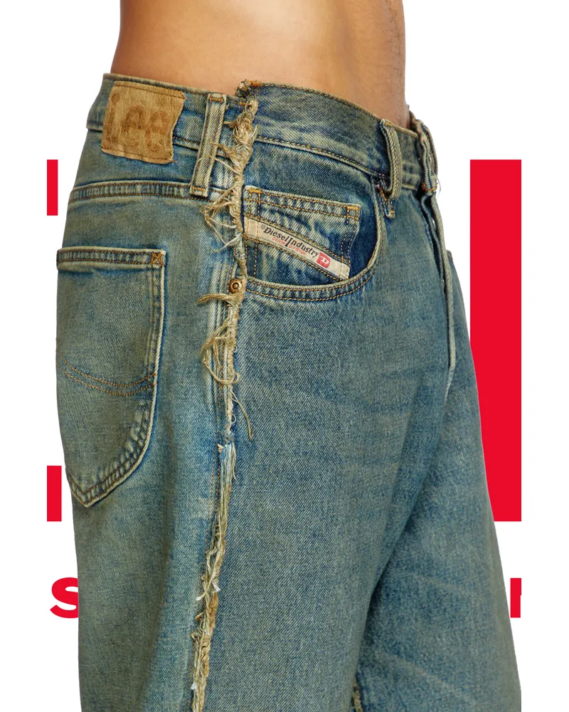 Diesel Regular Jeans - Dieseloves 03 - Jeans - Herren - Blau Blau