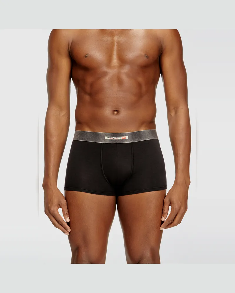 Diesel Boxershorts aus Stretch-Baumwolle mit Satinbund im Dreierpack - Boxershorts - Herren - Schwarz Schwarz