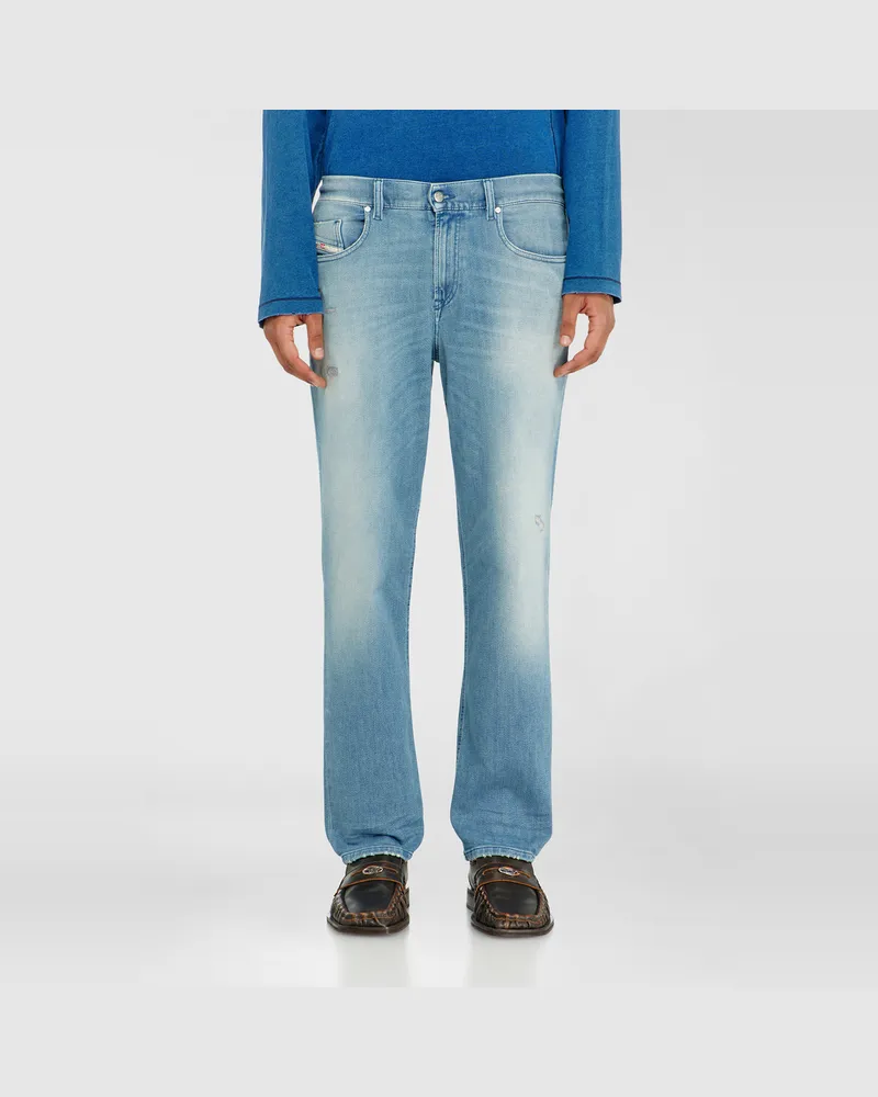 Diesel Regular Regular Waist 2090 D-Veekley Joggjeans, Hellblau, Reißverschluss Blau