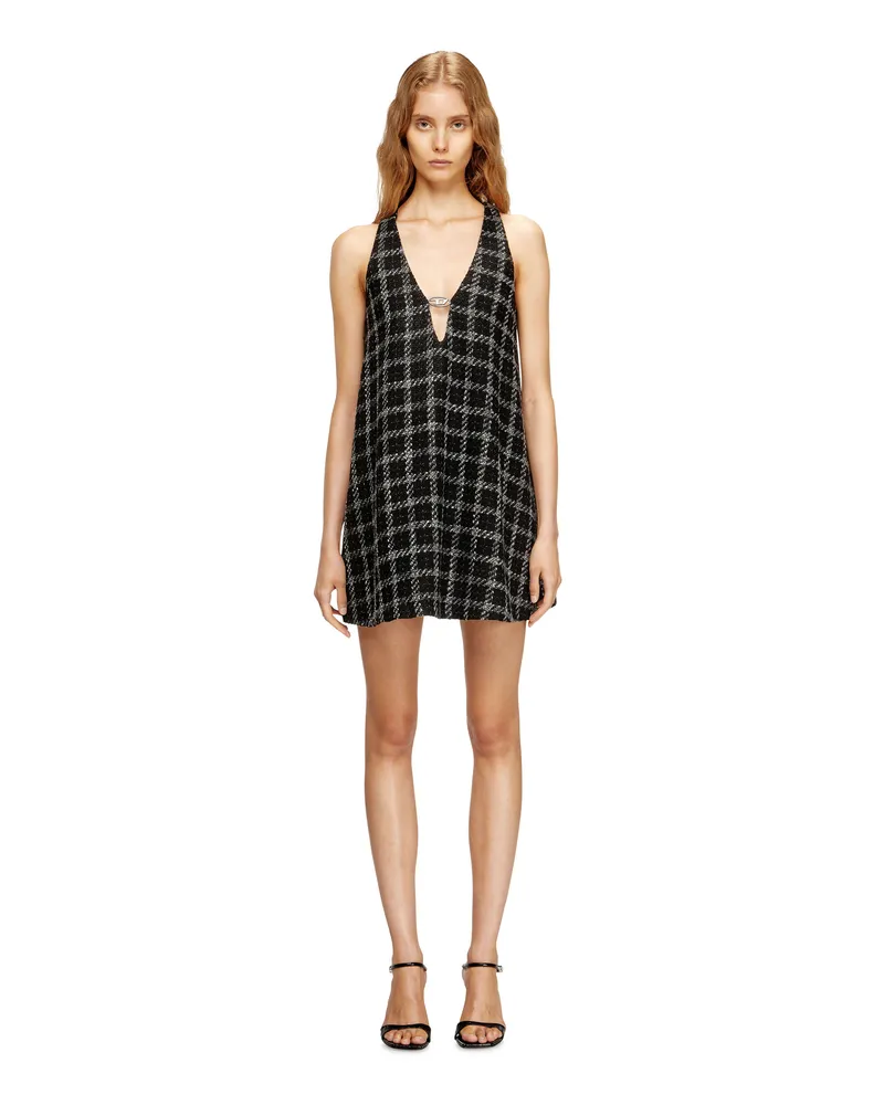 Diesel Bouclé-Kleid mit Karo-Muster - Kleider - Damen - ToBeDefined Tobedefined