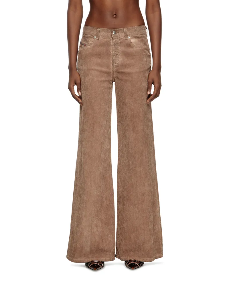 Diesel Flare Jeans - 1978 D-Akemi - Jeans - Damen - Rosa Rosa