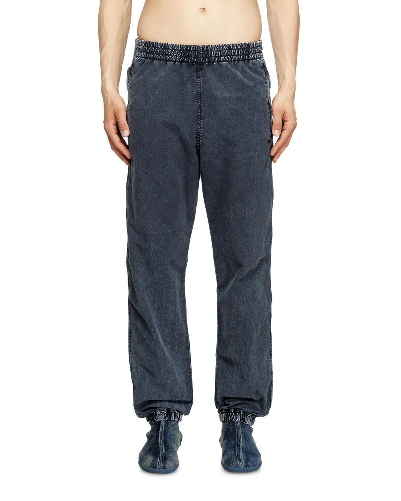 Diesel Hose aus recyceltem Nylon-Taslan - Hosen - Herren - Blau Blau