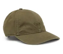 Basecap aus gewaschenem Baumwolltwill - Hüte - Herren - Grün
