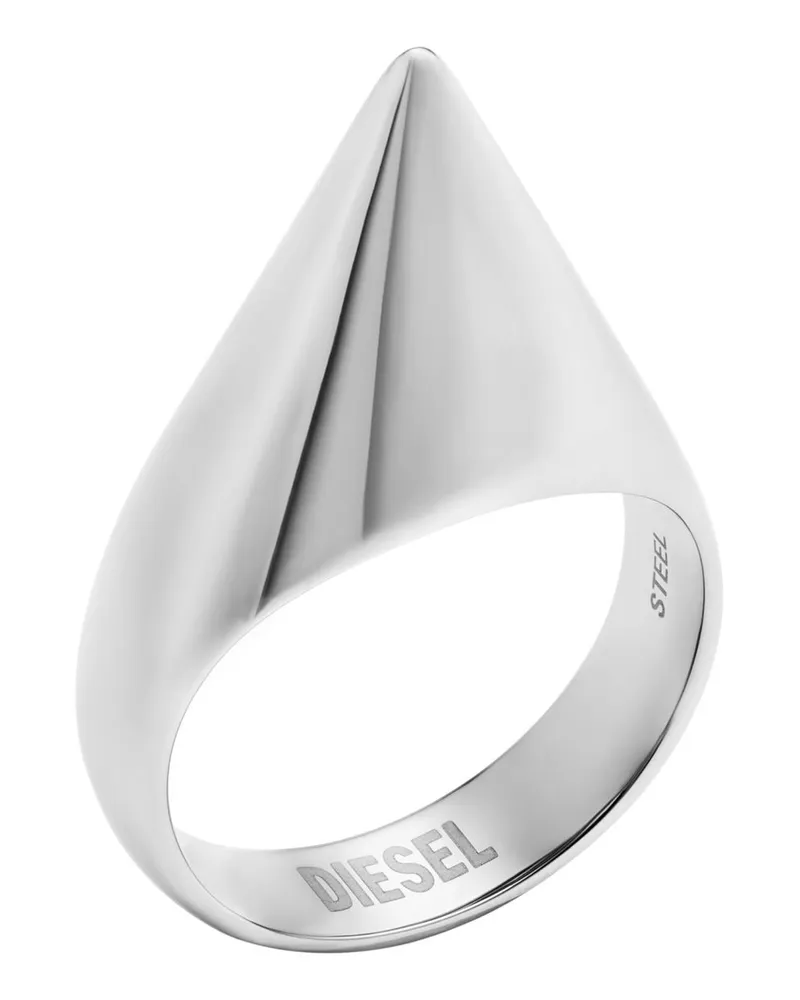 Diesel Edelstahl Dornring - Ringe - Unisex - Silber Silber