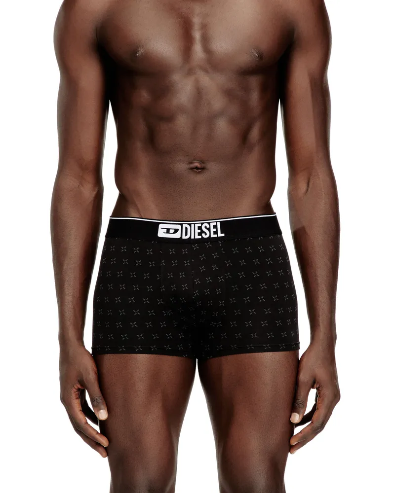 Diesel Boxershorts aus Jacquard-Stretchbaumwolle im Dreierpack - Boxershorts - Herren - Schwarz Schwarz