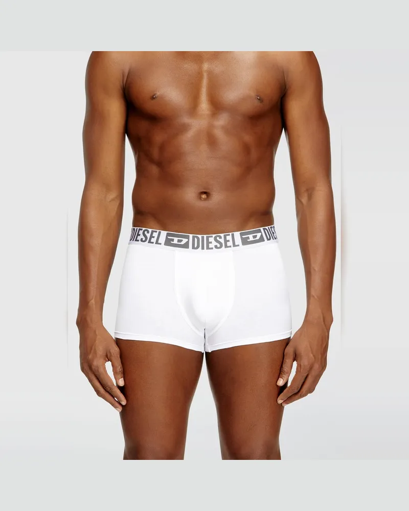 Diesel Boxershorts aus Baumwollstretch mit tonalem Bund im Dreierpack - Boxershorts - Herren - Bunt Bunt