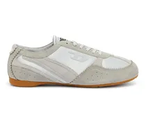 D-Mile - Flat-Sneakers mit Wildleder-Overlays - Sneakers - Damen - Blau