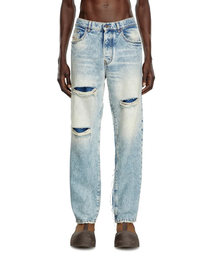Diesel Relaxed Jeans - D-Fire - Jeans - Blau