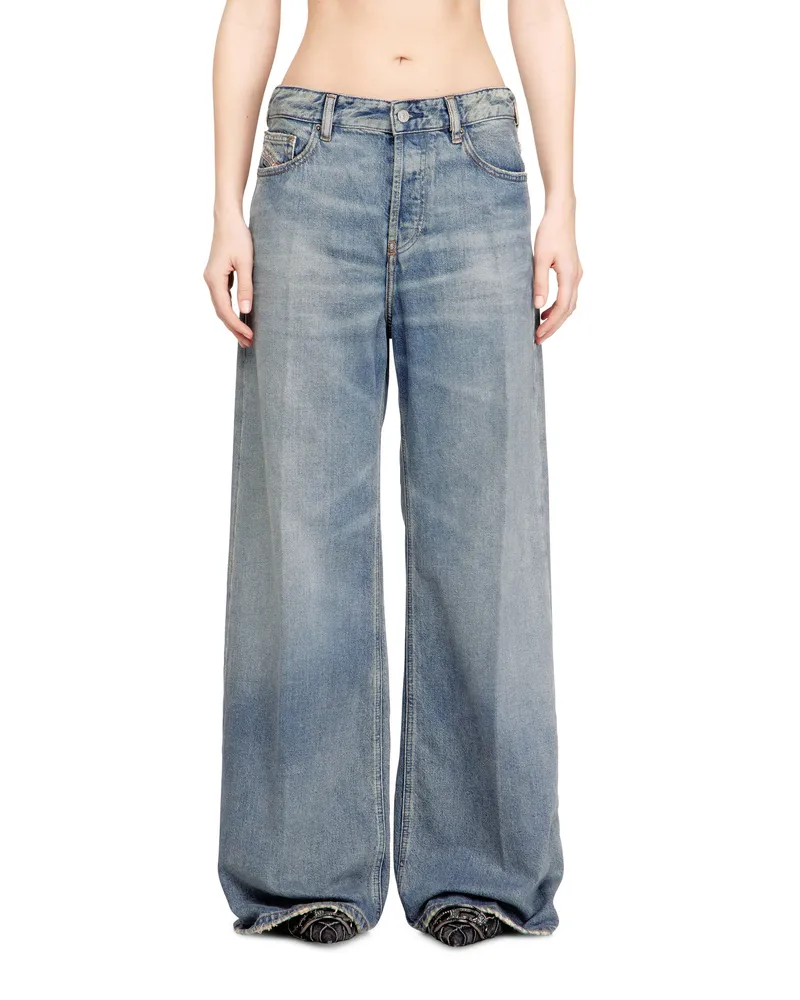 Diesel Relaxed Jeans - 1996 D-Sire - Jeans - Damen - Blau Blau