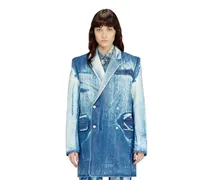 Blazer aus X-Ray-Denim - Denim jacken - Damen - Blau