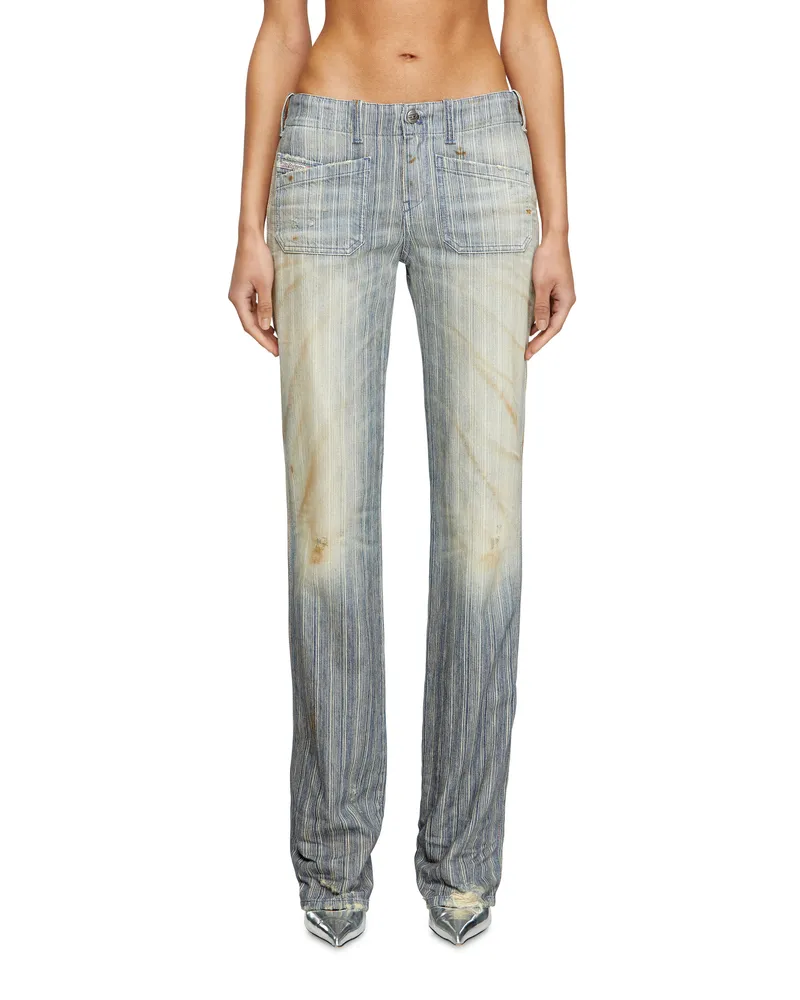 Diesel Bootcut Jeans - D-Keate - Jeans - Damen - Blau Blau