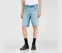 Shorts aus Denim - Denim Kurze Hose - Herren - Blau