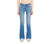 Bootcut Jeans Low Waist 1969 D-Ebbey, Hellblau, Reißverschluss