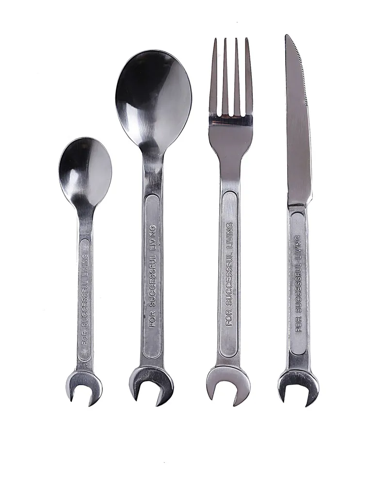Diesel Besteckset aus Stahl - Besteck - Unisex - Silber Silber