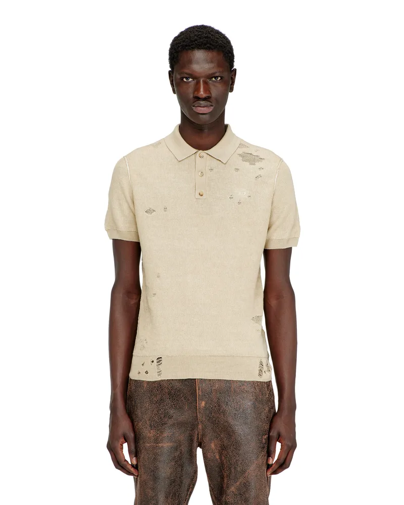 Diesel T-Shirts - Herren - Beige Beige