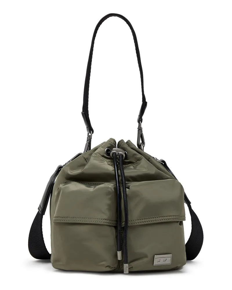Diesel Multi-Pkts-Multipocket-Utility-Beuteltasche - Schultertaschen - Unisex - Grün Grün