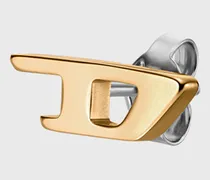 Ohrstecker aus goldfarbenem Edelstahl - Ohrringe - Unisex - Gold