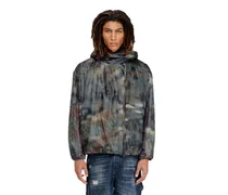Windbreaker mit abstraktem Print - Jacken - Herren - Bunt