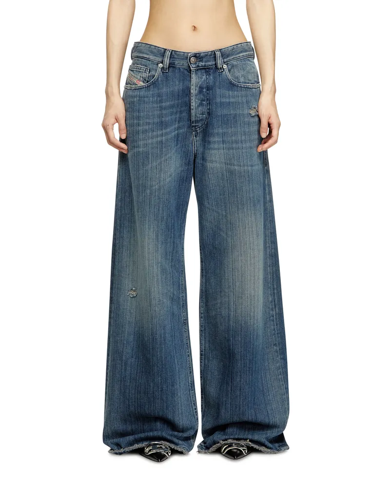 Diesel Relaxed Jeans - 1996 D-Sire - Jeans - Damen - Blau Blau