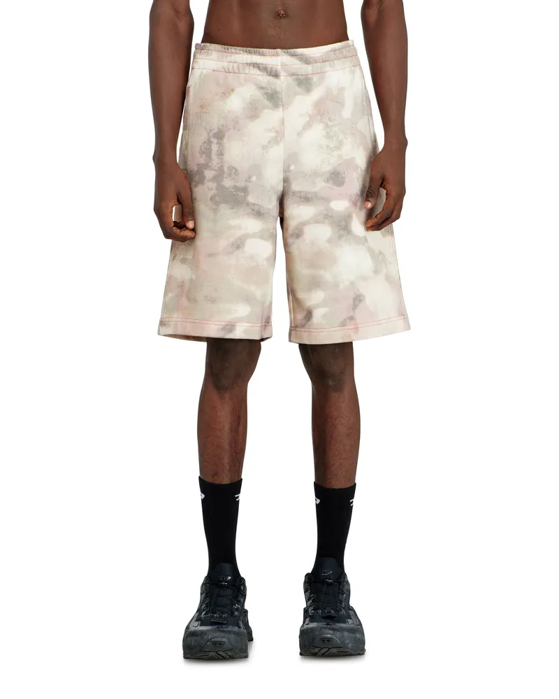 Diesel Sweatshorts mit digitalem Camouflage-Print - Kurze Hosen - Herren - Bunt Bunt