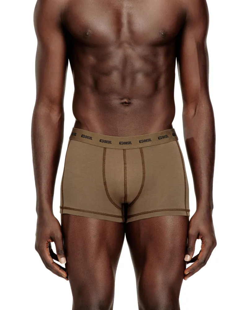 Diesel Retropants im Dreierpack - Boxershorts - Herren - Braun Braun