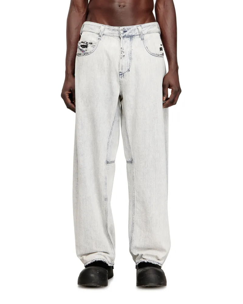Diesel Relaxed Jeans - 1997 D-Enim-M - Jeans - Unisex - Blau Blau